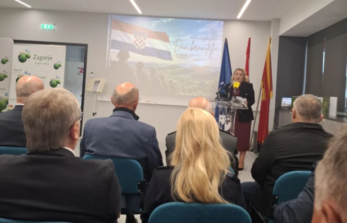 Predstavnici ZUP ZNG RH i HV-a u Krapini na obilježavanju Dana branitelja